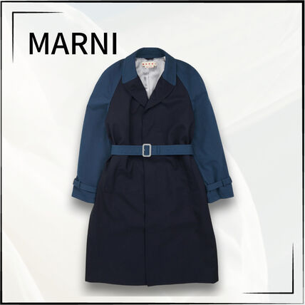 ネイビー（紺）系 MARNI(マルニ) コートその他(メンズ) - ブランド通販