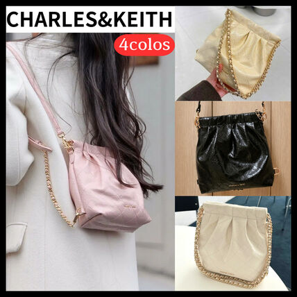 ピンク系 Charles&Keith(チャールズアンドキース) バッグ・カバン
