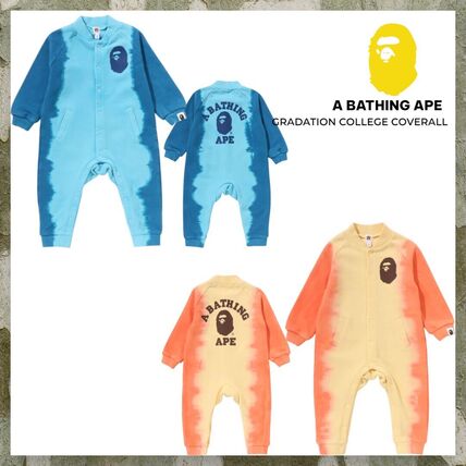 A BATHING APE(アベイシングエイプ) ベビーロンパース・カバーオール