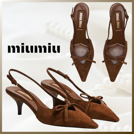 MiuMiu(ミュウミュウ) パンプス(レディース) - ブランド通販のBUYMA