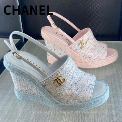 厚底 CHANEL(シャネル) サンダル・ミュール(レディース) - ブランド