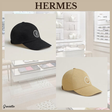 ベージュ系 HERMES(エルメス) キャップ(レディース) - ブランド通販のBUYMA