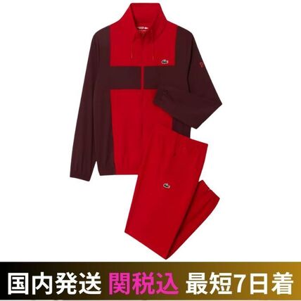 レッド（赤）系 LACOSTE(ラコステ) セットアップ(メンズ) - ブランド