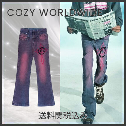 フレアデニム COZY WORLDWIDE(コージーワールドワイド) パンツ