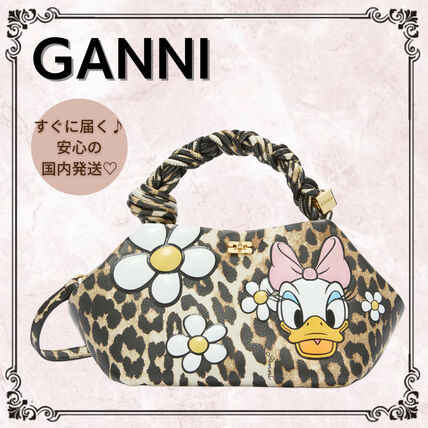 レオパード（ヒョウ柄） Ganni(ガニー) バッグ・カバン(レディース