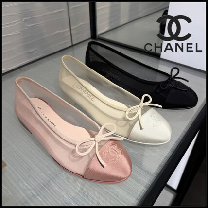 ピンク系 CHANEL(シャネル) バレエシューズ(レディース) - ブランド