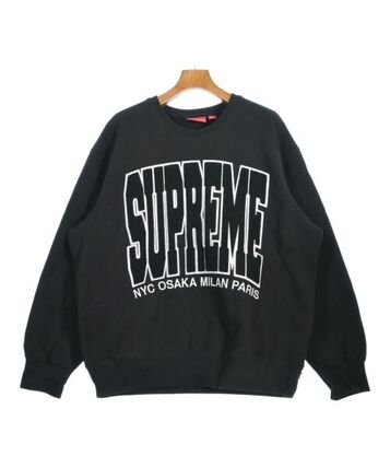 ブラック（黒）系 Supreme(シュプリーム) スウェット・トレーナー