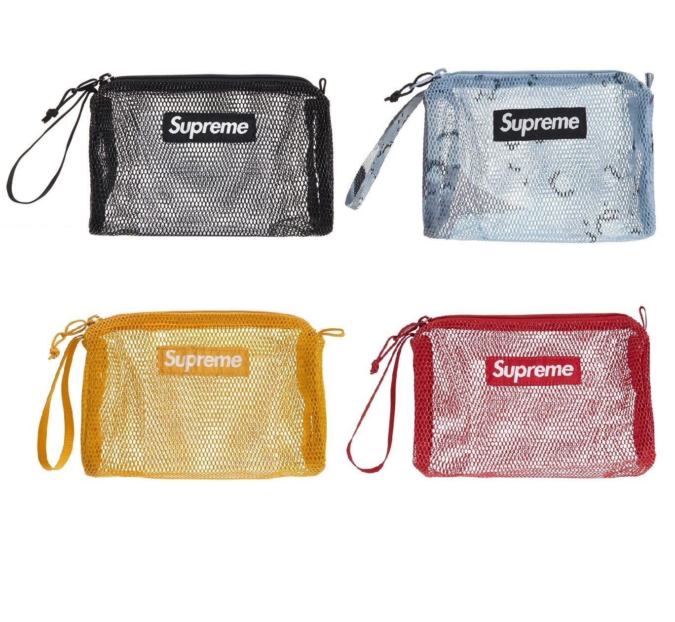 SUPREME シュプリーム☆SS20メッシュポーチ (Supreme/クラッチバッグ