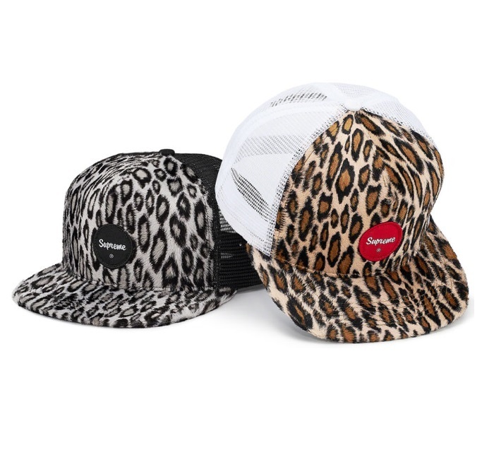 SUPREME シュプリーム ☆レオパードヒョウ柄5パネル (Supreme/キャップ