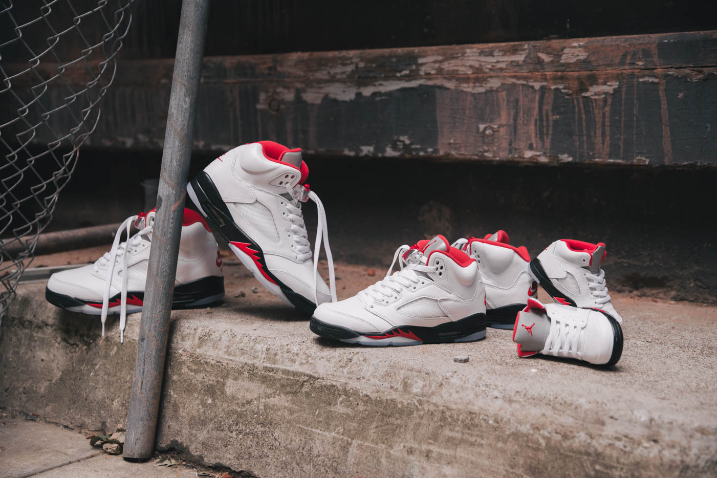 2020【Nike】Air Jordan 5 Retro Fire Red【流川楓】 (Nike/スニーカー