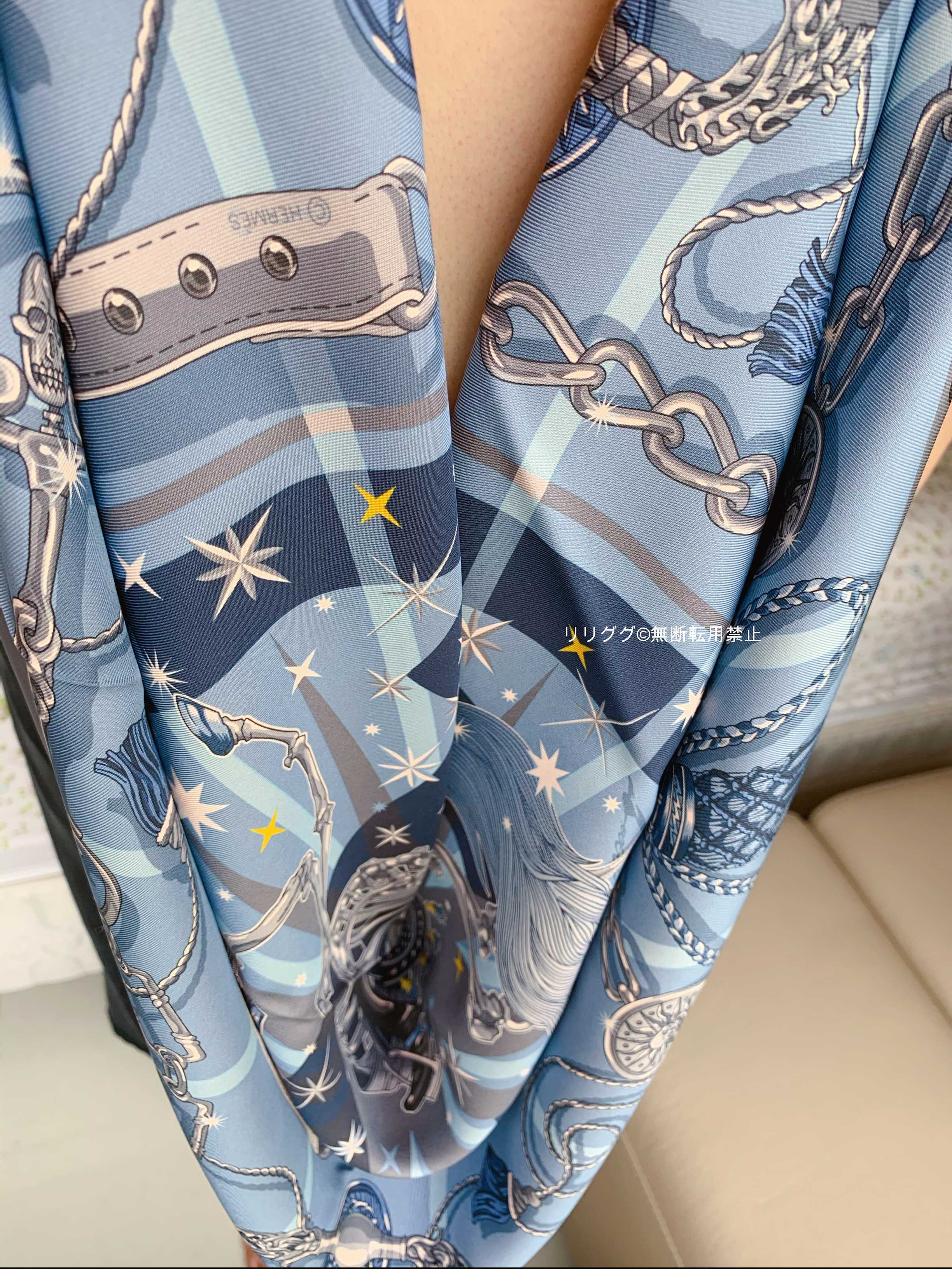 エルメス)《C'est La FETEセラフェット》カレ90スカーフ (HERMES