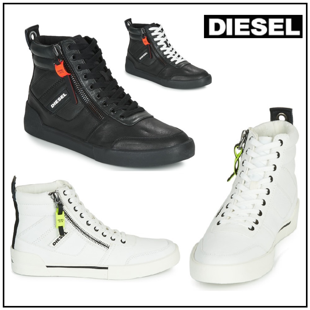 DIESEL】DVELOWS ハイカット レースアップ スニーカー ♪ (DIESEL