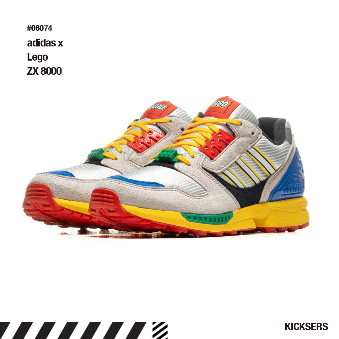 人気話題コラボ！adidas x Lego ZX 8000 (adidas/スニーカー) FZ3482