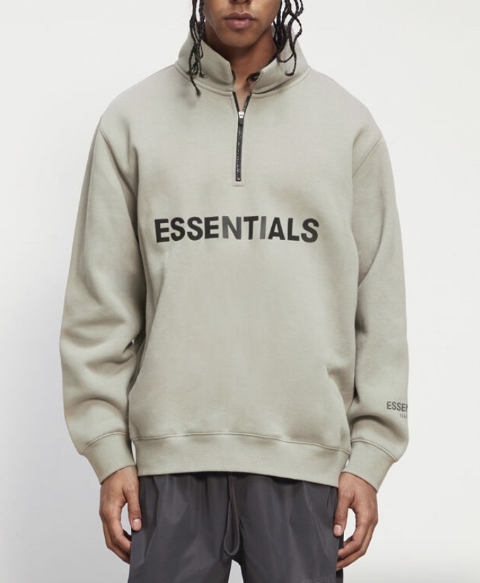購入証明付FOG Essentials Half Zip Pullover 20FW ハーフジップ (FEAR