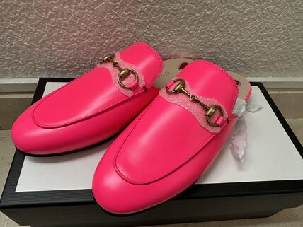 ピンク系 GUCCI(グッチ) サンダル・ミュール(レディース) - ブランド