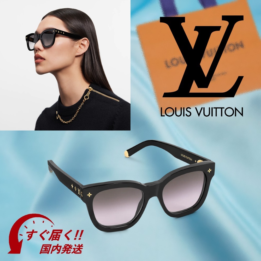 すぐ届く・国内】LV サングラス マイ モノグラム・スクエア (Louis