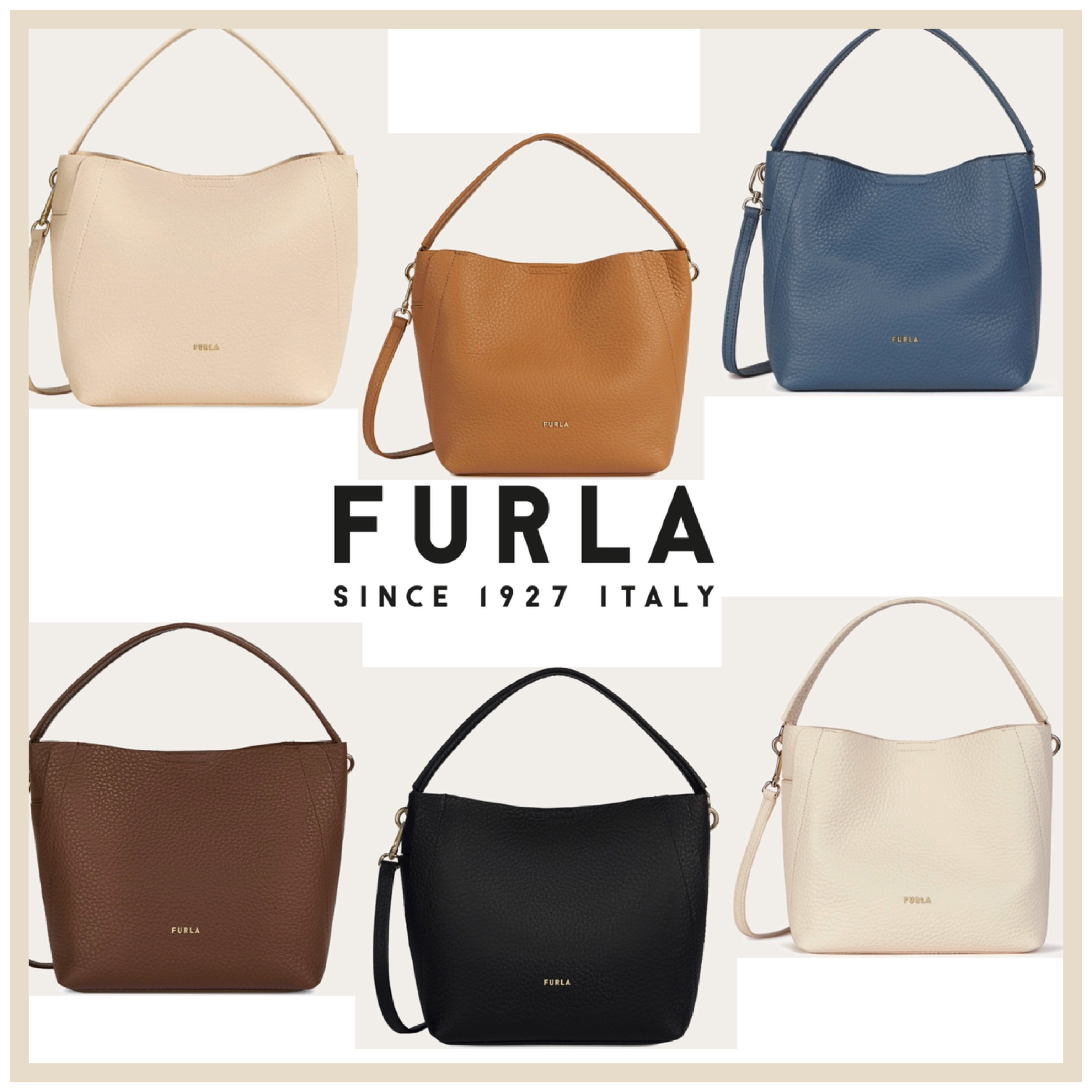 FURLA] SALE!! FURLA GRACE ホーボーバッグ S (FURLA/ショルダーバッグ