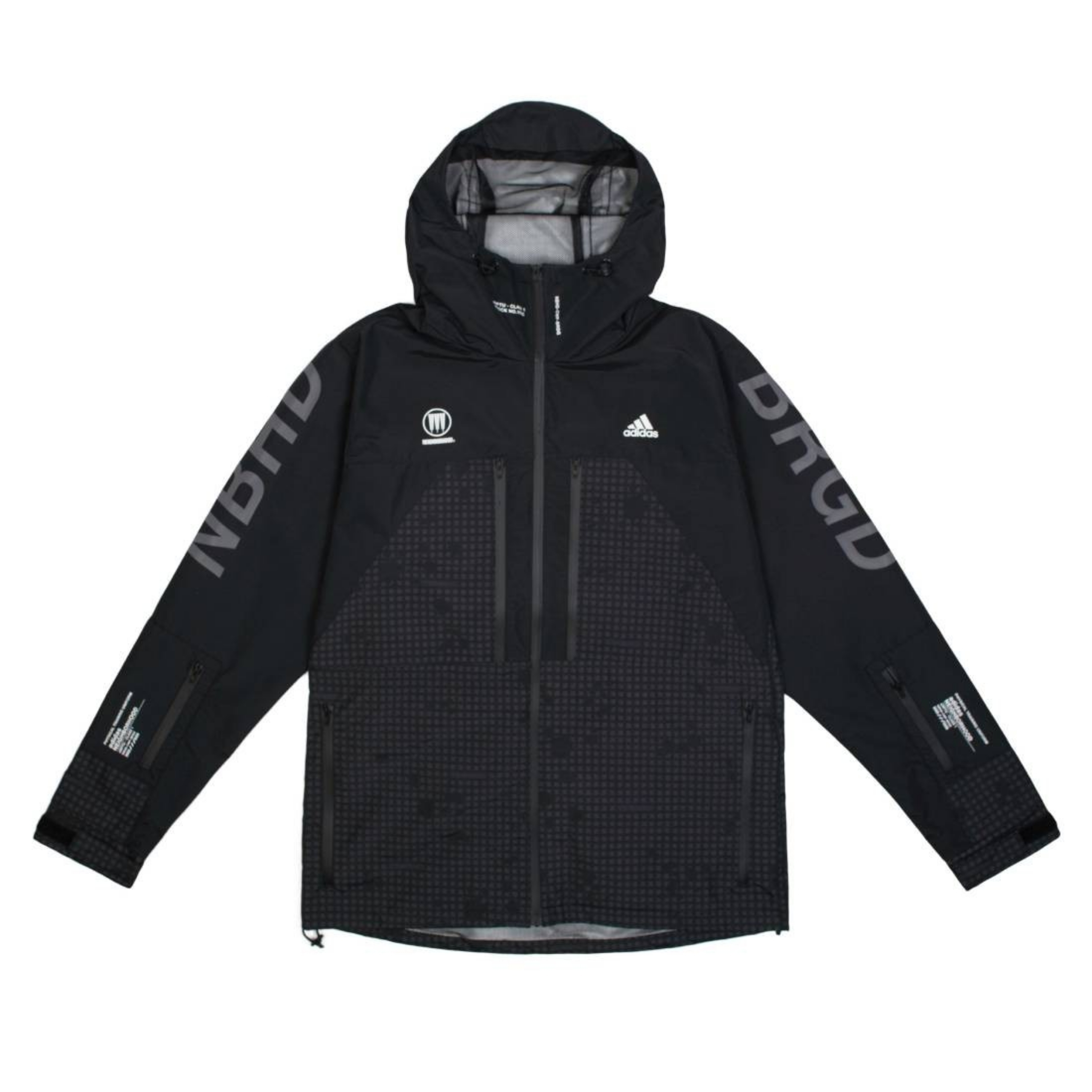 ADIDASxNeighborhood NBHD ロゴ ナイロン ジャケット (Neighborhood