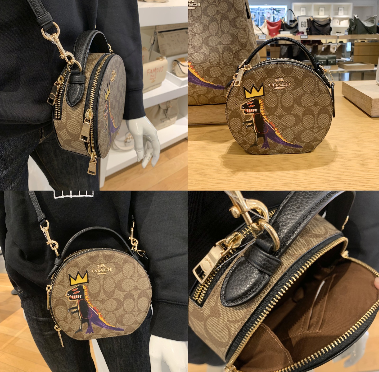 COACH x バスキア】○アート作品○限定コラボ○クロスボディー (Coach
