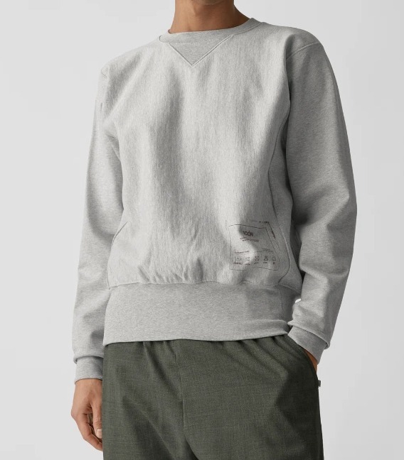 MAISON MARGIELA 1CON スウェットシャツ グレー (Maison Margiela