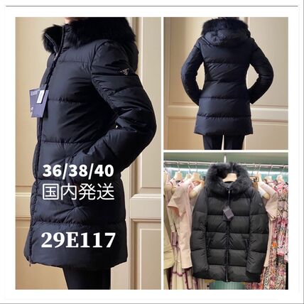 ファー PRADA(プラダ) ダウンジャケット・コート(レディース