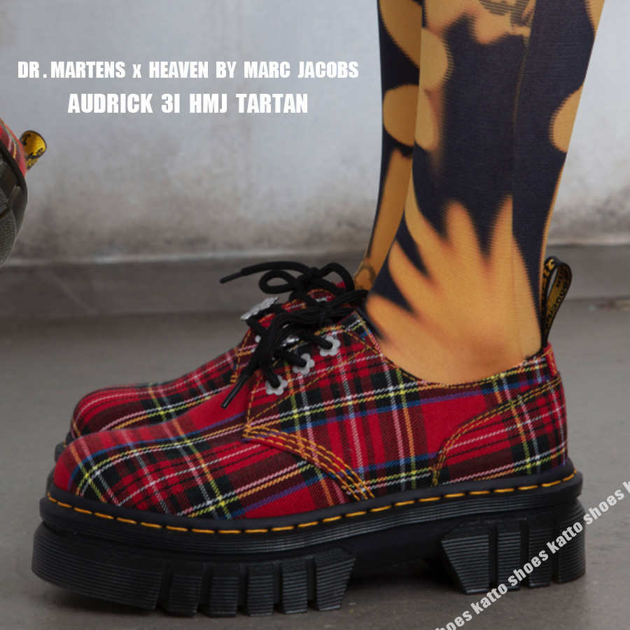 Dr Martens x HEAVEN BY MARC JACOBS AUDRICK TARTAN☆コラボ (Dr