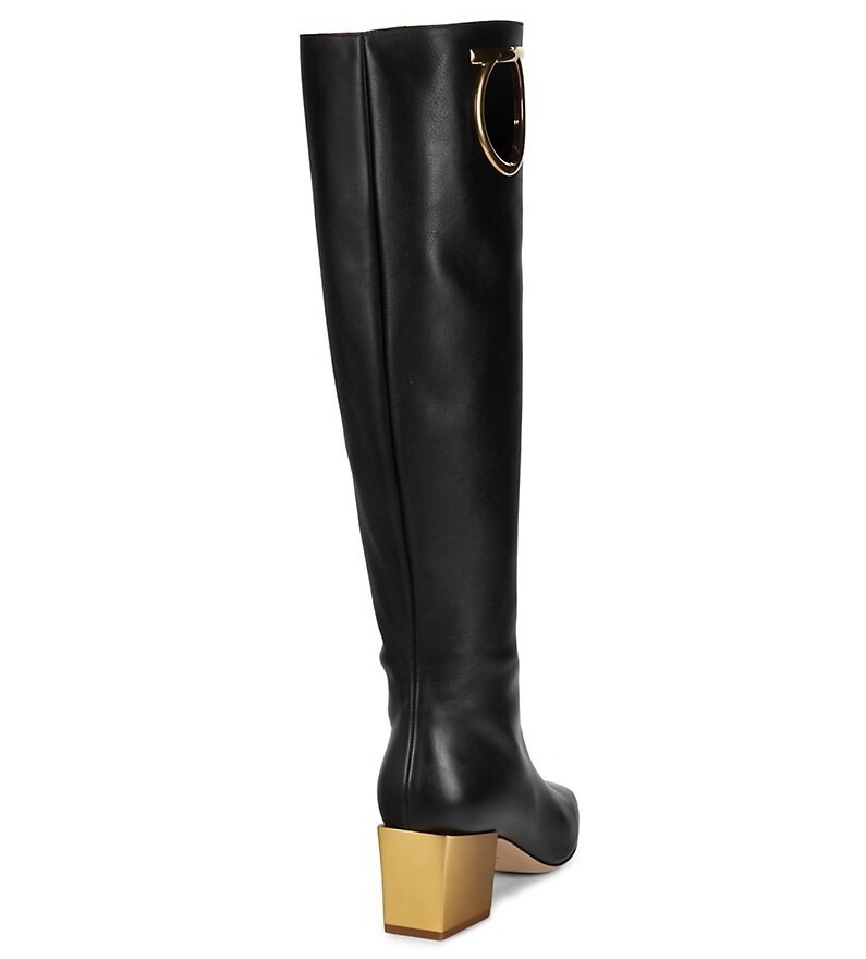 Salvatore Ferragamo フェラガモ ガンチーニ ニーハイブーツ