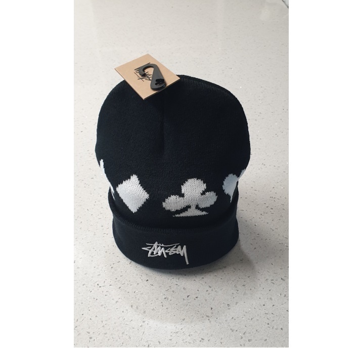 STUSSY☆ステューシー☆FULL SUIT JACQUARD CUFF BEANIE (STUSSY