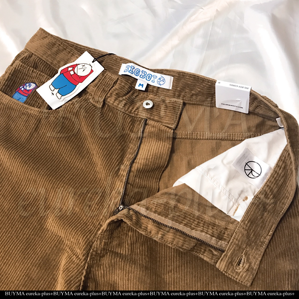 関税込/Polar Skate Co.* Big Boy 刺繍 コーデュロイ パンツ (Polar