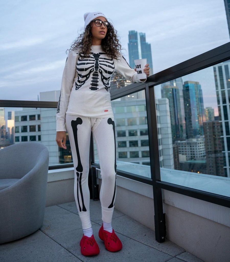 Supreme Hanes Bones Thermal Crew (1 Pack) - サーマル クルー