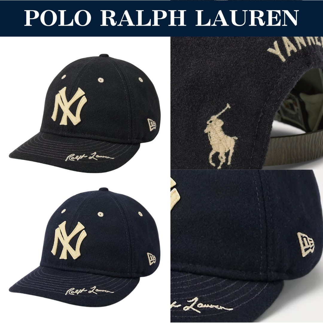 新コレクション【Yankees x Ralph Lauren x New Era】コラボCAP (POLO
