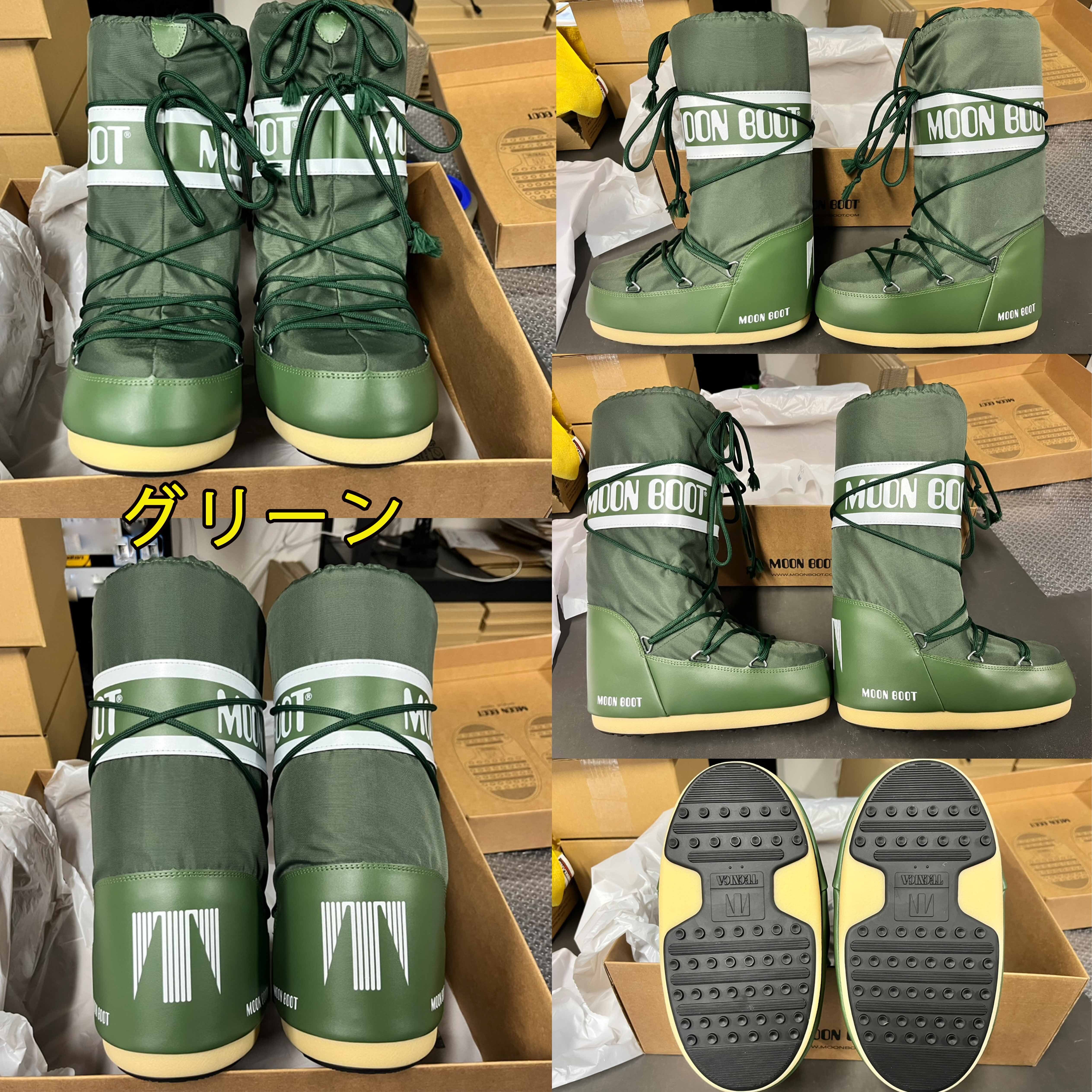 関税送料込】MOON BOOT アイコン ナイロン スノーブーツ (MOON BOOT