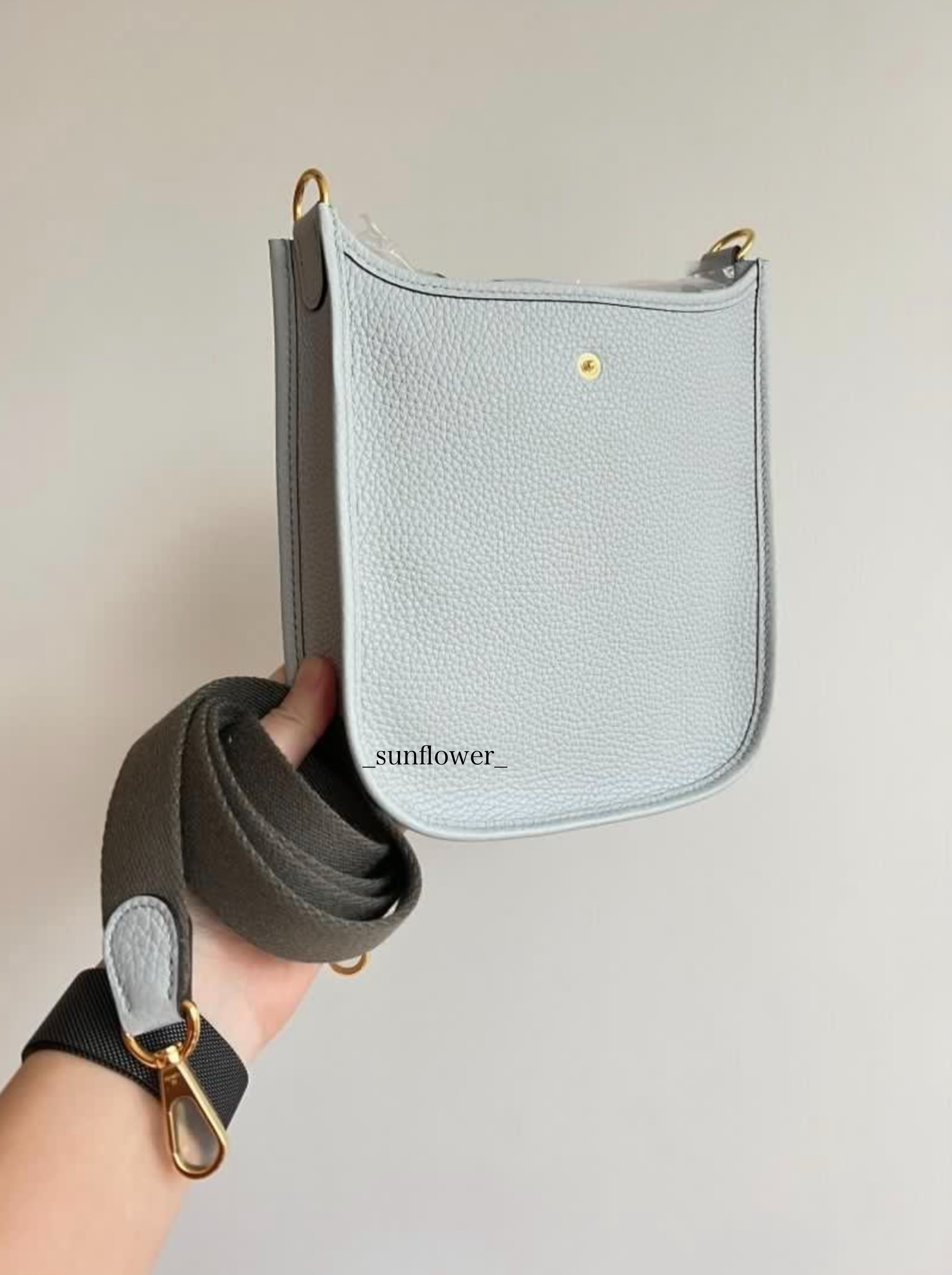 エルメス エヴリンミニ Evelyne16 TPM ブルーペール (HERMES