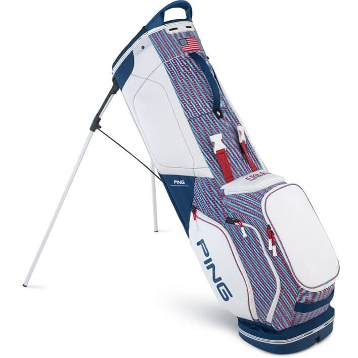 限定版 日本未販売【PING】Hoofer Lite ”USA” スタンドバッグ (PING