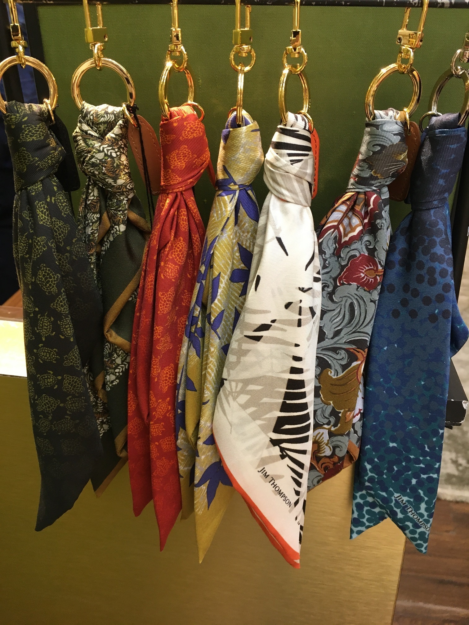 ジムトンプソン タッセルチャーム バッグチャーム シルク (JIM