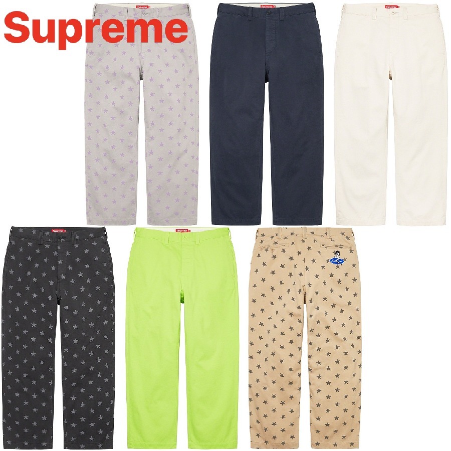 関税込 22SS Week9 Supreme Chino Pant チノパン (Supreme/チノパンツ