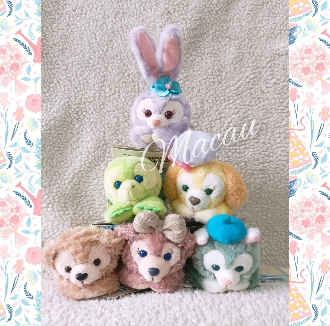 香港発☆香港ディズニー ダッフィー&フレンズ肩乗りぬいぐるみ (Disney