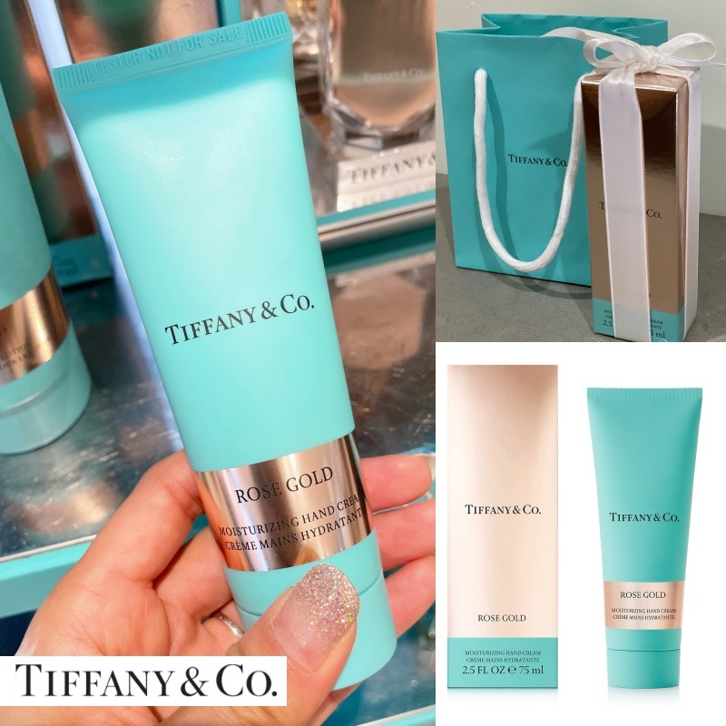 日本入手困難】ティファニーローズゴールドハンドクリーム (Tiffany