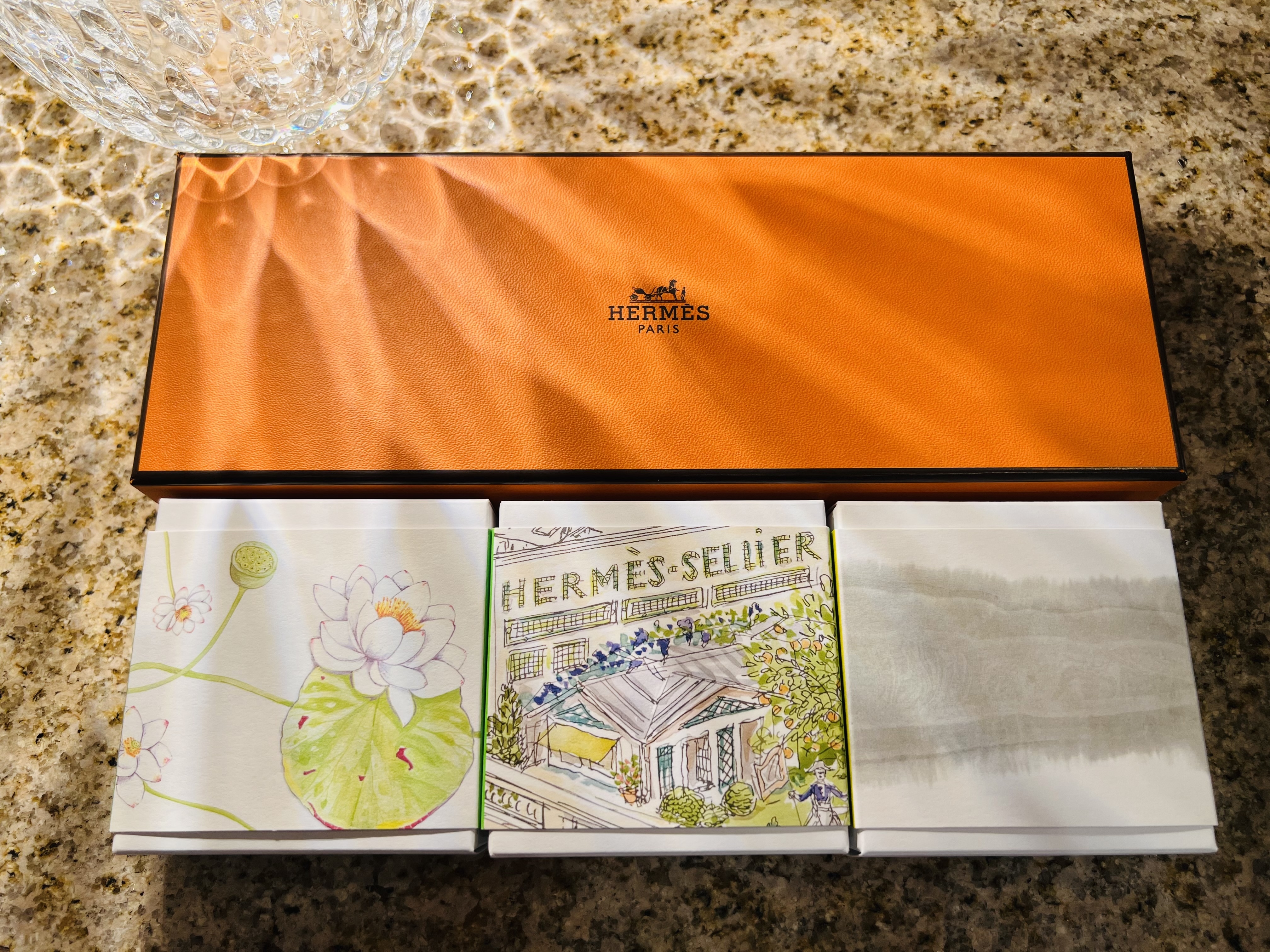 HERMES エルメス 石鹸 ソープ 3本 セット ギフト最適 (HERMES/家具