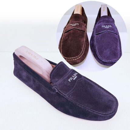 セール】プラダ☆メンズメタルロゴローファーシューズ☆2DD165 (PRADA