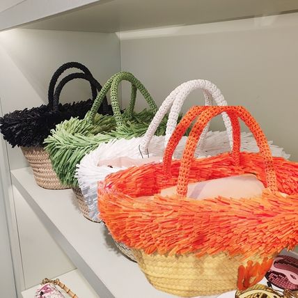 ラタン MiuMiu(ミュウミュウ) バッグ・カバン(レディース) - ブランド