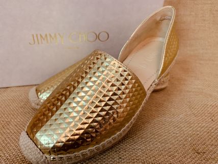 ゴールド（金色）系 Jimmy Choo(ジミーチュウ) サンダル・ミュール