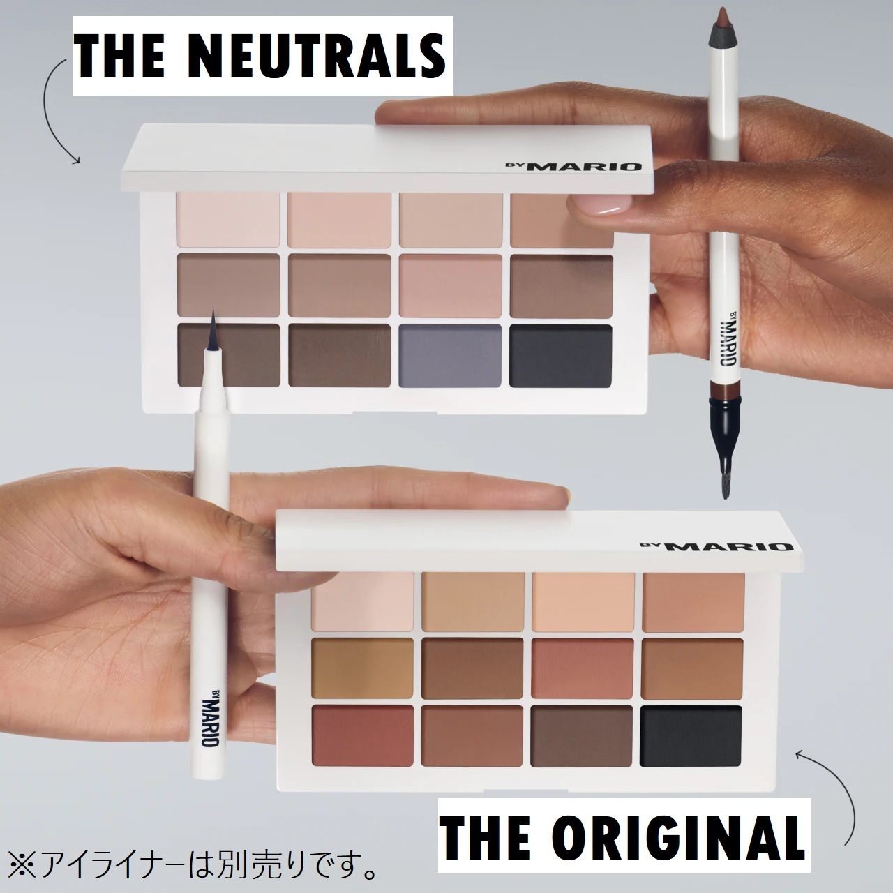 MAKEUP BY MARIO☆Master Mattes 12色アイシャドウパレット (Makeup By