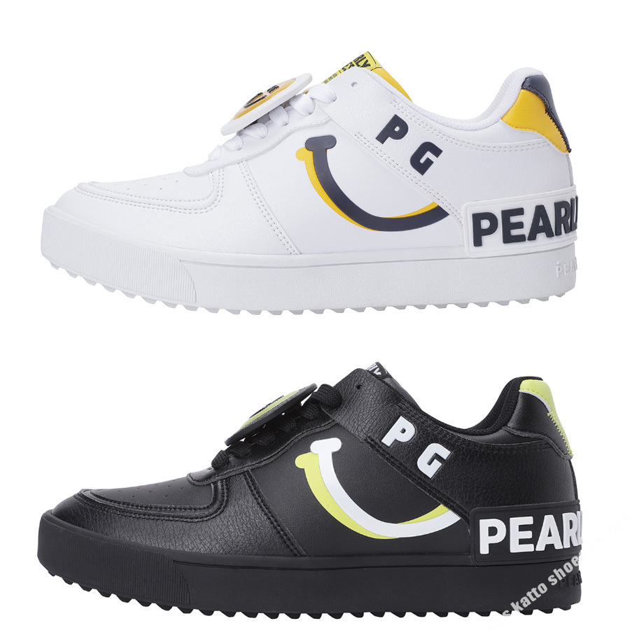 PEARLY GATES☆スマイル スパイクレス ゴルフシューズ☆2色 (PEARLY