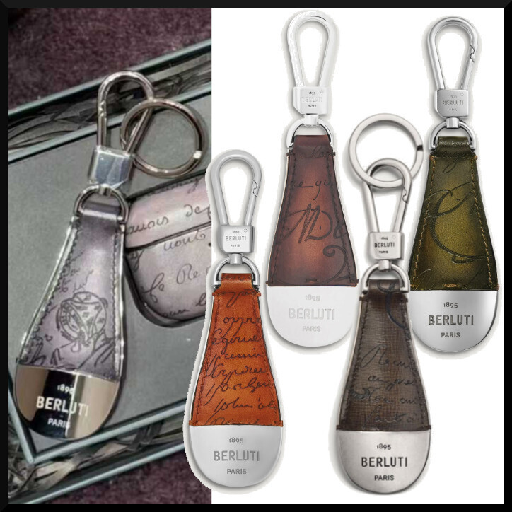 BERLUTI 】スクリット シューホーン キーホルダー 靴べら (Berluti