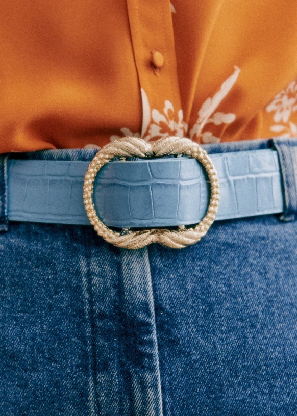 セザンヌ ☆ 本革 レザー ベルト (SEZANE/ベルト) 87107183【BUYMA】