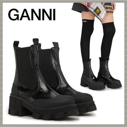 サイドゴアブーツ(チェルシーブーツ) Ganni(ガニー) ブーツ(レディース