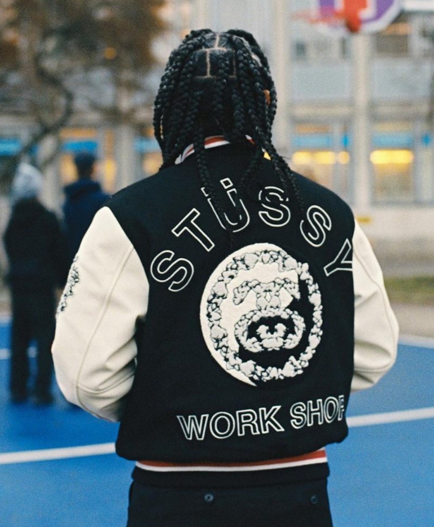 ☆Stussy x Denim Tears X Our Legacy TTL Varsity Jacke.t☆ (STUSSY