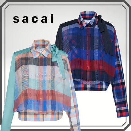 マルチカラー S sacai(サカイ) ブラウス・シャツ(レディース