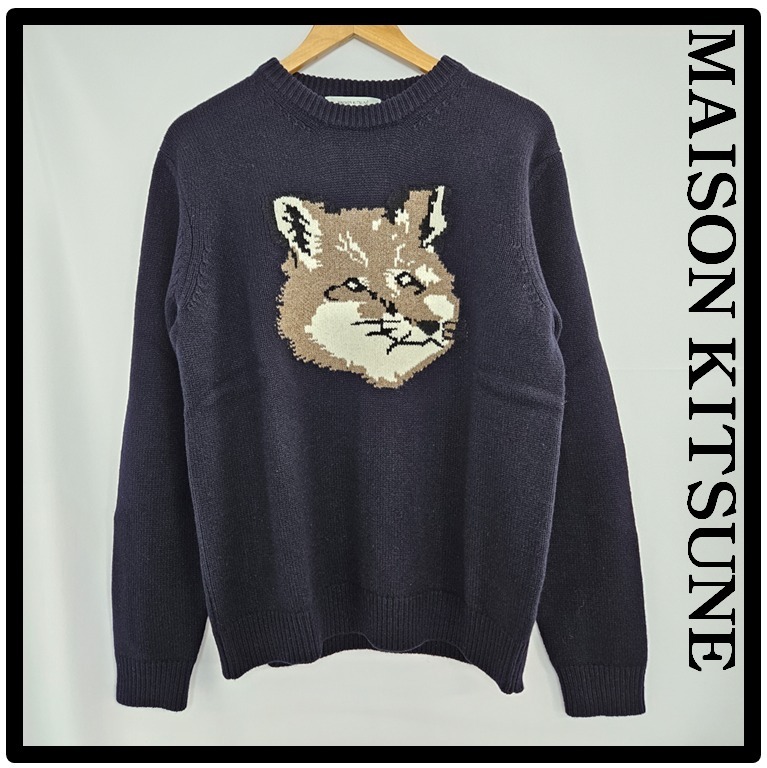 ☆関税込☆MAISON KITSUNE☆Big Fox Head Pullover Knit☆ (MAISON